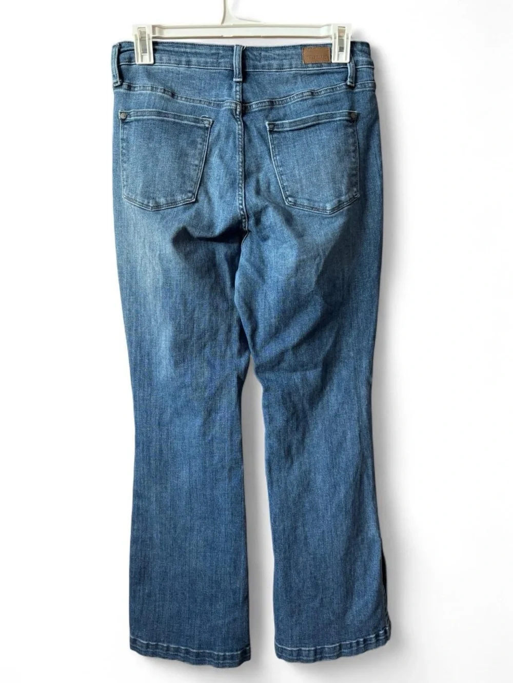 Judy Blue Women's Blue Split Flare Jeans